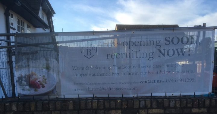 The Boot nearing completion and recruiting