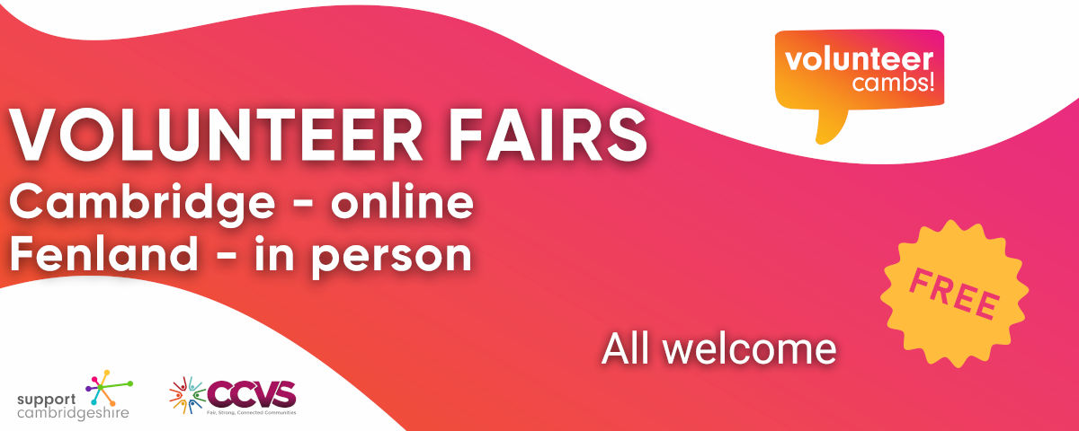 Cambridge Volunteer Fair 5 Feb online