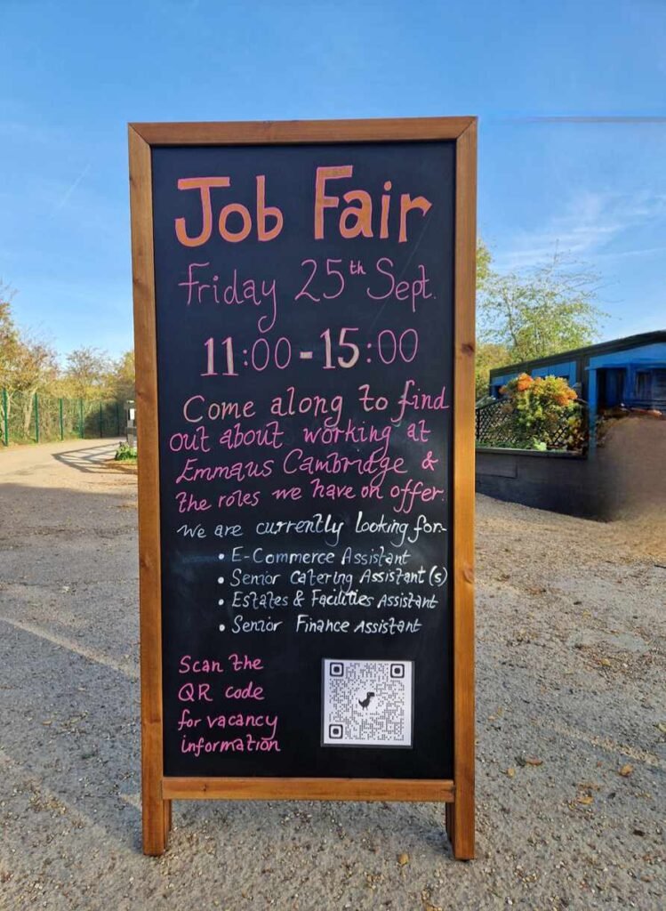Job Fair at Emmaus Cambridge
